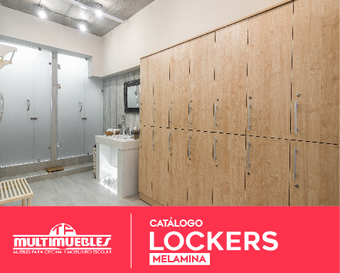 CATALOGO LOCKERS MELAMINA 2025